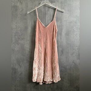 Reformation Larson Dress Velvet mini B966